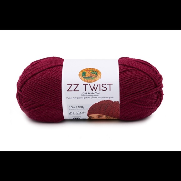 Handmade One of a Kind Crochet Poncho in Cranberry - Picture 11 of 11